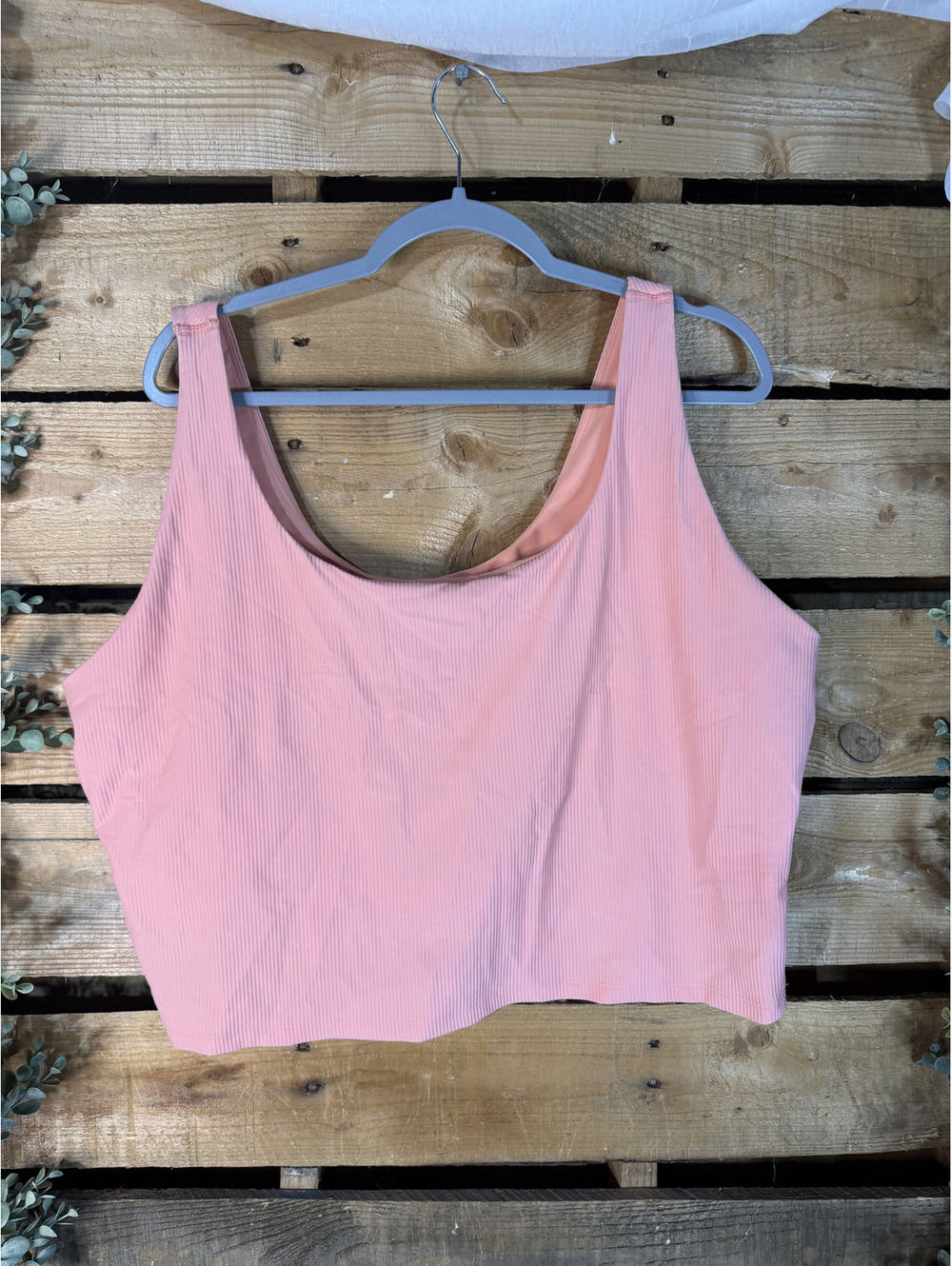 Old Navy Active PowerSoft Peach Sports Bra Top 4X